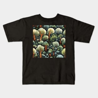 Mystical Nature Forest Kids T-Shirt